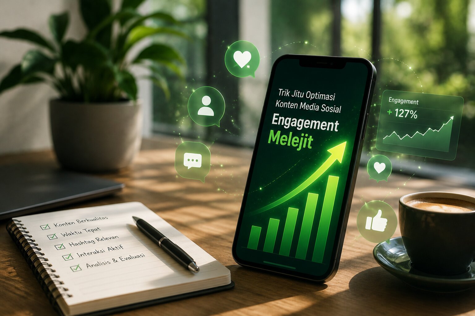 Strategi Optimalisasi Call To Action (CTA) di Media Sosial untuk Meningkatkan Engagement, Interaksi Audiens, dan Konversi Secara Organik Berbasis Psikologi Pengguna